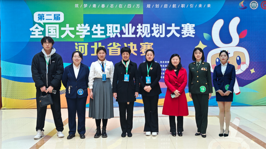w88win官网在第二届全国大学生职业规划大赛河北省决赛中喜获佳绩