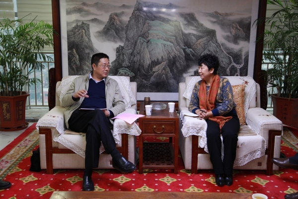 河北省教育厅王廷山副厅长到w88win官网调研学科建设工作